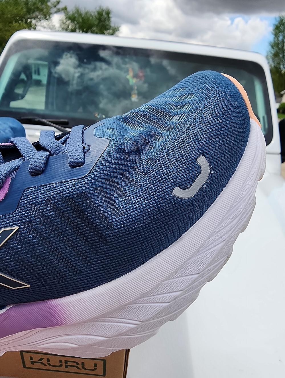 KURU Triple MAX Ion Blue with Purple Accent Women's Athletic Shoe! - Picture 6 of 7